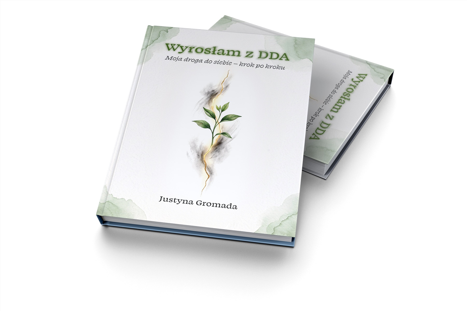 Książka „Wyrosłam z DDA” w twardej oprawie – dwa egzemplarze